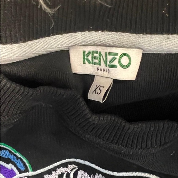Authentic KENZO Tiger Sweatshirt in black - Picture 2 of 4